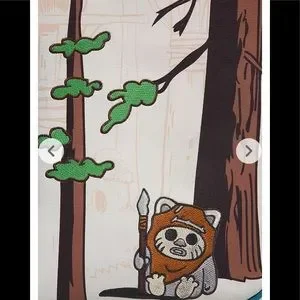 STAR WARS ENDOR Protect the Forests MINI BACKPACK, WALLET & KEYCHAIN! Star Wars | Bags | Star Wars Endor Protect The Forests Mini  main image 3